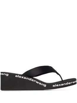 Alexander Wang: Чёрные шлёпанцы 