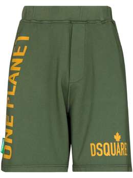Dsquared2: Шорты с принтом 
