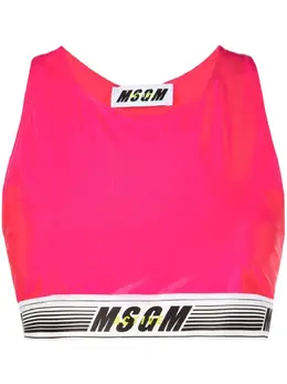 MSGM: Розовый бюстгальтер 