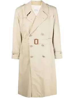 Maison Margiela: Бежевый плащ 