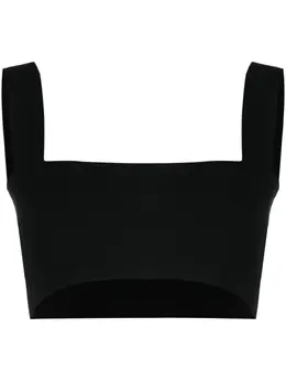 Victoria Beckham: Чёрный топ 
