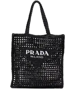 Prada: Сумка с принтом 
