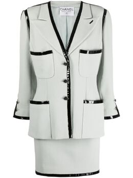 Chanel Pre-Owned: Двухцветная юбка 