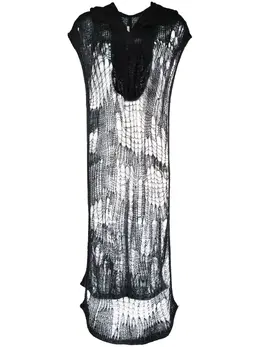Rick Owens: Трикотажный плащ 