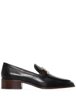 Tod's: Чёрные лоферы 