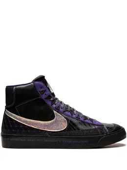 Nike: Чёрные кроссовки  Blazer Mid 77