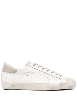 Golden Goose: Белые кроссовки  Super Star