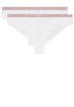 EMPORIO ARMANI Underwear: Белые трусы 