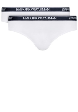 EMPORIO ARMANI Underwear: Белые трусы 