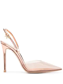 Gianvito Rossi: Прозрачные туфли  Ribbon D-Orsay