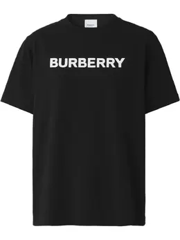 Burberry: Футболка с принтом 