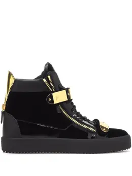 Giuseppe Zanotti: Чёрные кроссовки  Coby