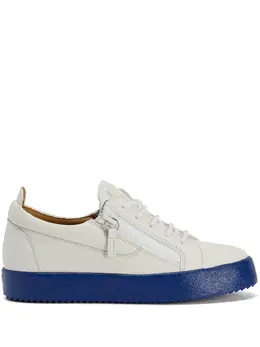 Giuseppe Zanotti: Белые кроссовки  Gail