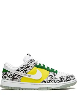 Nike: Многоцветные кроссовки  Dunk Low