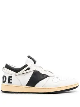 Rhude: Белые кроссовки 