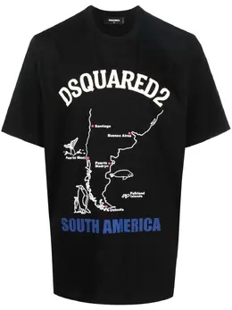 Dsquared2: Футболка с принтом 