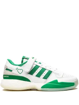 adidas: Зелёные кроссовки  Human Made