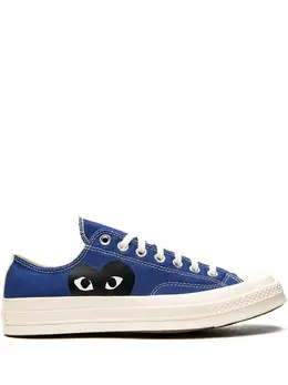Converse: Голубые кроссовки  Chuck 70 Ox
