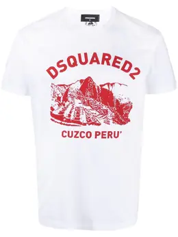 Dsquared2: Футболка с принтом 