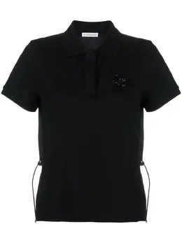 Moncler: Чёрное поло 