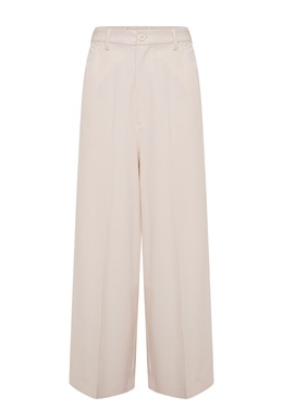 MM6 Maison Margiela: Бежевые брюки 