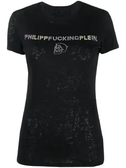 Philipp Plein: Хлопковая футболка 