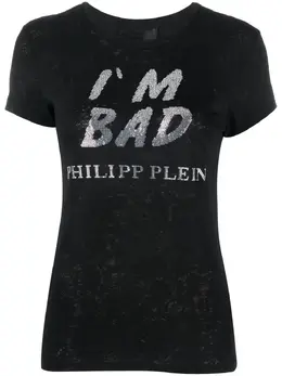 Philipp Plein: Футболка с принтом 