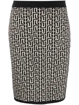 Balmain: Короткая юбка 