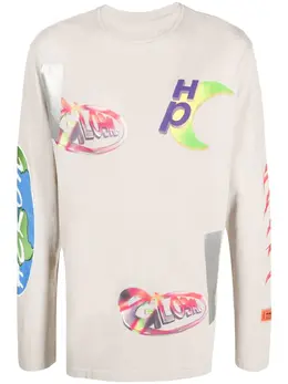 Heron Preston: Футболка с длинным рукавом 