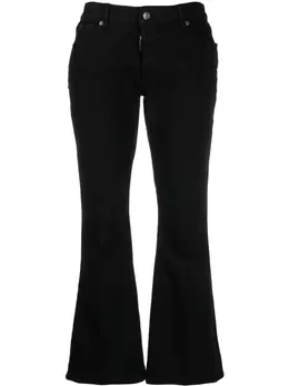 Dsquared2: Расклешённые джинсы 