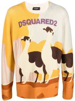 Dsquared2: Трикотажный свитер 