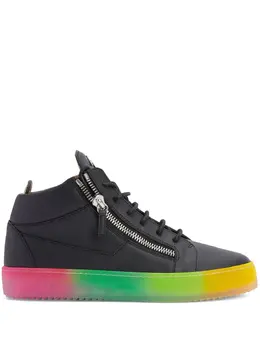 Giuseppe Zanotti: Радужные кроссовки  Kriss