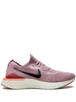 Nike: Чёрные кроссовки  Epic React Flyknit 2