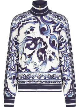 Dolce & Gabbana: Свитшот  Majolica с принтом