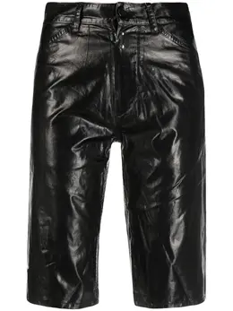 MM6 Maison Margiela: Джинсовые шорты 