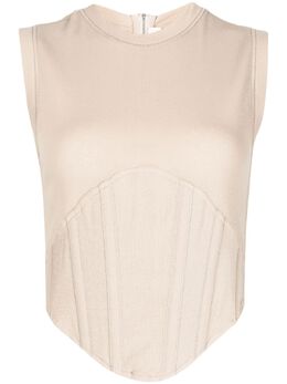 Dion Lee: Бежевый корсет 