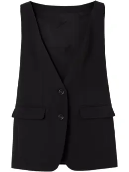 Burberry: Куртка без рукава 