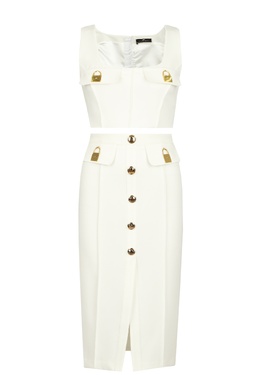 ELISABETTA FRANCHI: Белый костюм 