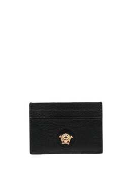 Versace: Чёрный картхолдер  La Medusa