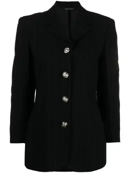 Versace Pre-Owned: Однобортный жакет 