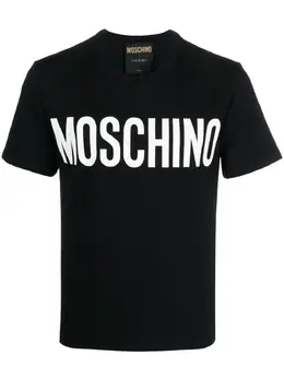 Moschino: Футболка с принтом 