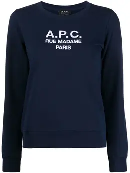 A.P.C.: Хлопковый свитшот 