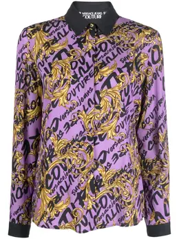 Versace Jeans Couture: Рубашка с принтом 