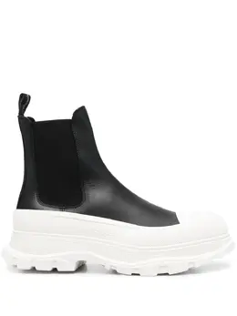 Alexander McQueen: Чёрные ботинки  Tread Slick