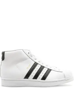 adidas: Белые кроссовки  Pro Model