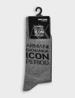 ARMANI EXCHANGE: Серые носки 