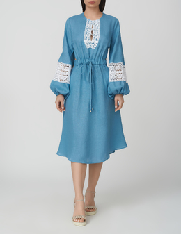 HOLY CAFTAN: Блакитні сукні 