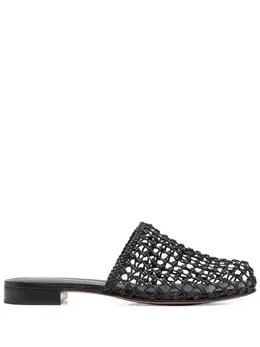 Salvatore Ferragamo: Чёрные сабо 