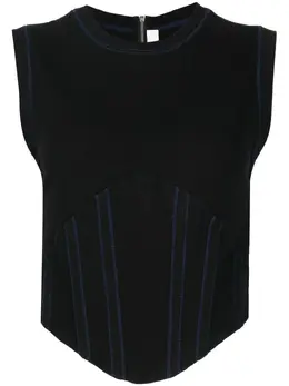 Dion Lee: Чёрный корсет 