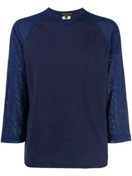 Comme Des Garçons Pre-Owned: Футболка в сетку 